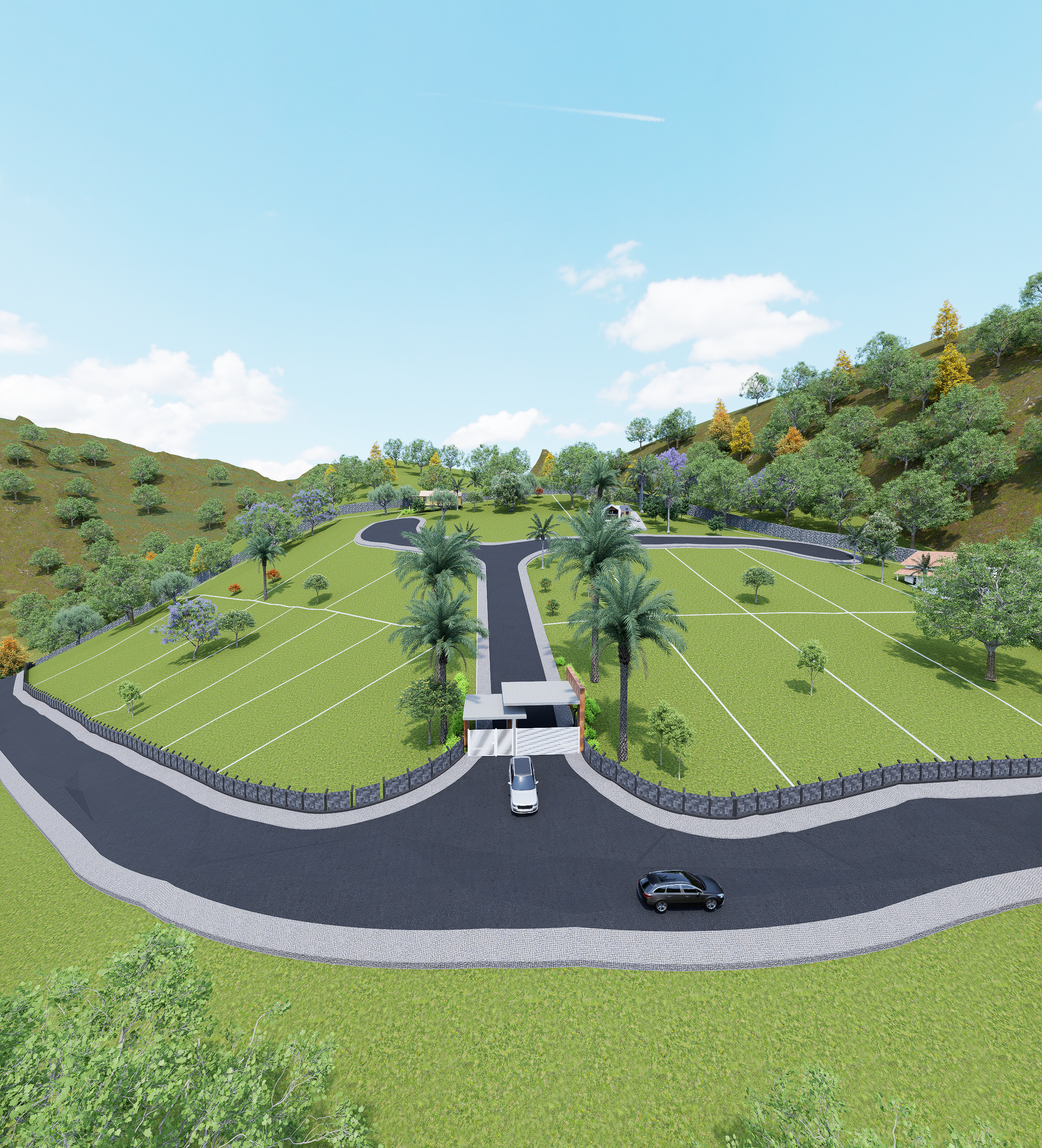 nature green 3D 3