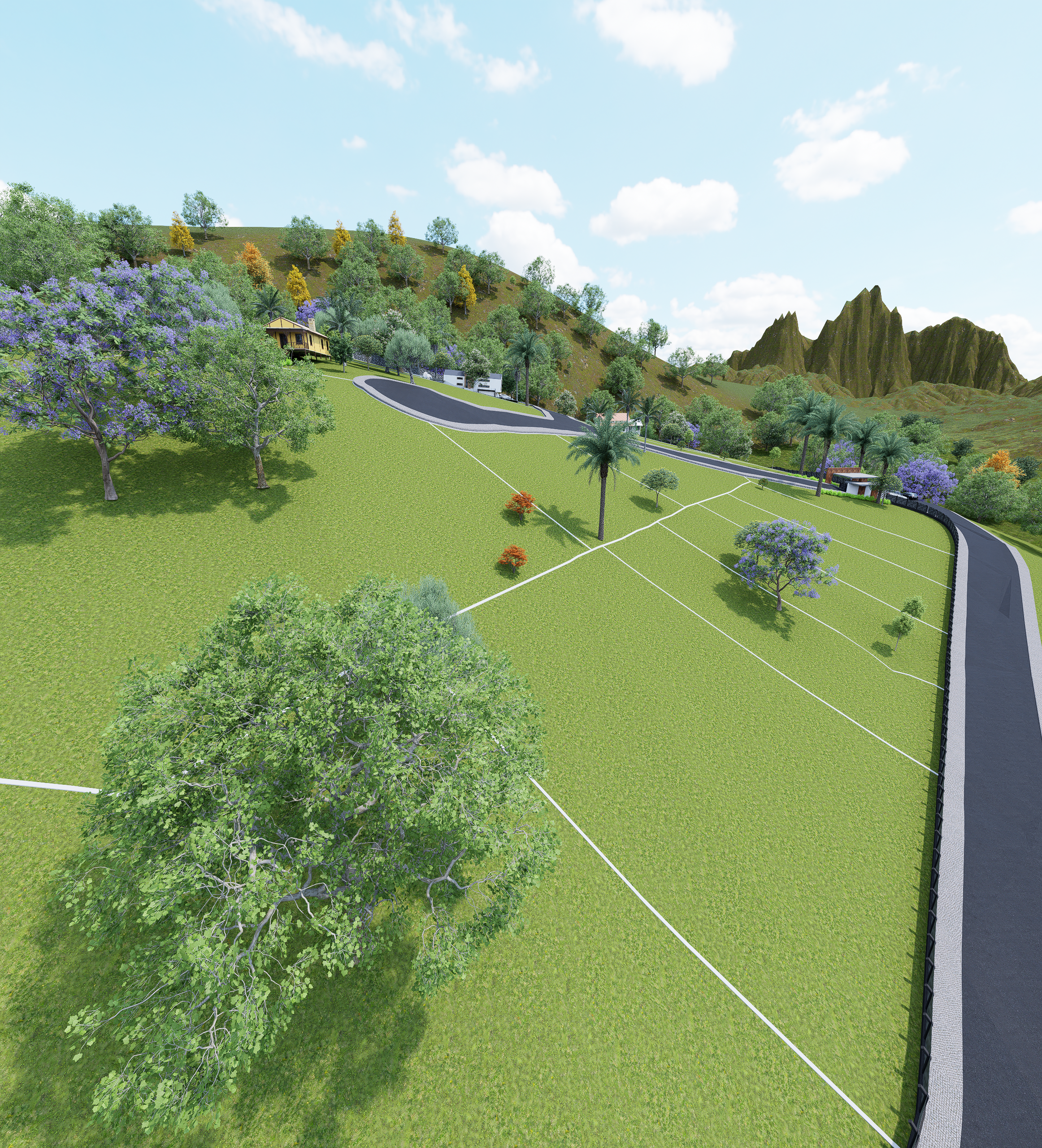 nature green 3D 6